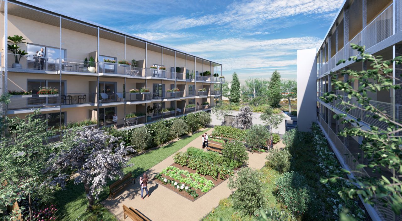 Vue jardin